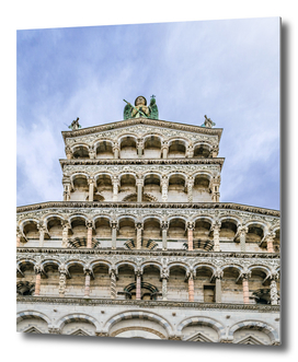 San Martino Cathedral Facade, Lucca, Italy