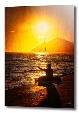 Fisherman sunset
