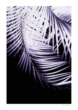 Palm Leaves Ultra Violet Vibes #3 #tropical #decor #art