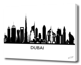 Dubai skyline art