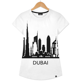 Dubai skyline art