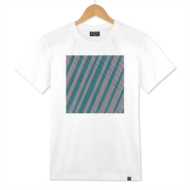 Graphic stripes in rose lilac teal