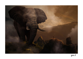 The famous giant elephant by GEN Z