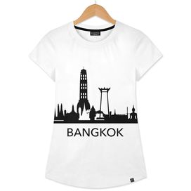 Bangkok Skyline art