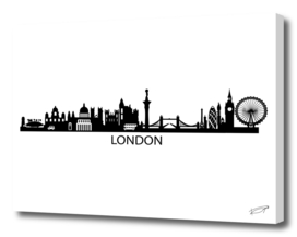 London Skyline Art