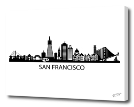 San Francisco Skyline Art