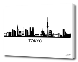 Tokyo Skyline Art