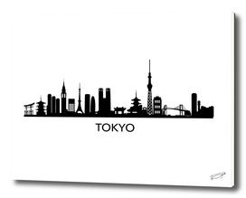 Tokyo Skyline Art