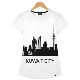 Kuwait City Skyline Art