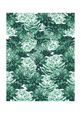 Succulents Pattern #1 #GreenVibes #decor #art