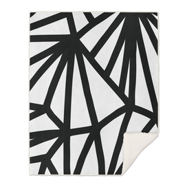 Modern Black and White geometric pattern
