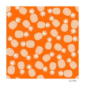 Pineapple pattern (white)