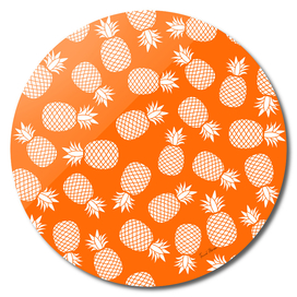 Pineapple pattern (white)