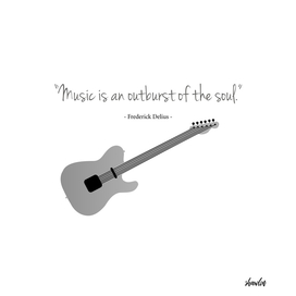 Music is an outburst of the soul by Frederick delius