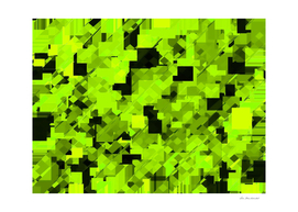 geometric square pixel pattern abstract in green