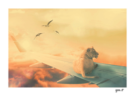 Lion Airlines Flight by GEN Z