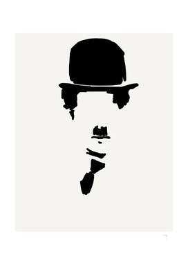 30 - Chaplin and his Hat, tie and mustache