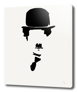 30 - Chaplin and his Hat, tie and mustache