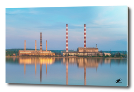 Power plant in Nikolaevka, Ukraine