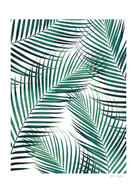 Palm Leaves - Green Cali Vibes #1 #tropical #decor #art