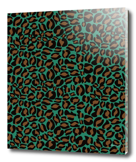 Leopard print | Green Brown Pattern