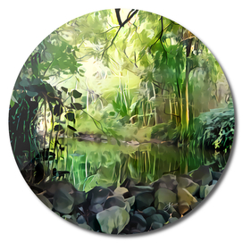 Jungle pond,