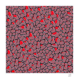 Pebble Extrusions Red and Black