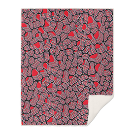 Pebble Extrusions Red and Black
