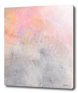 Pastel Candy Iridescent Marble on Concrete
