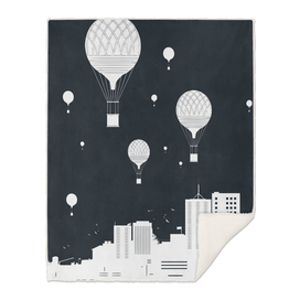 Balloons and the city