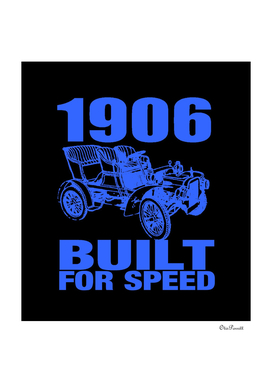 1906 BUILT FOR SPEED 2 BLUE