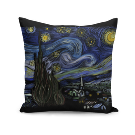 45 - Starry night by Vincent Van Gogh