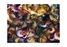 Seashell Colorful Pattern