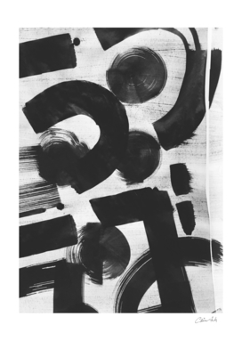 Abstract calligraphy