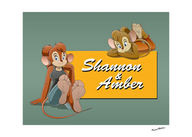Shannon & Amber Title Card