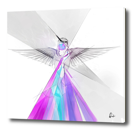 Crystal Feathers - Hummingbird