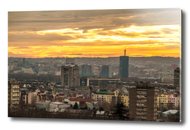 Belgrade cityscape