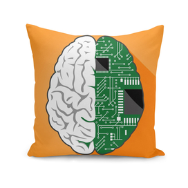 Technology brain digital creative