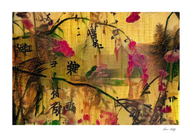 Oriental Painting. Japanese Style