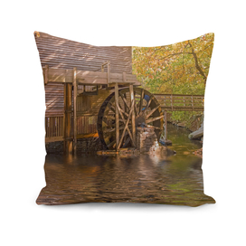 Grist Mill by Lake