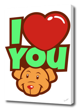 Lovely Bear - I Love You