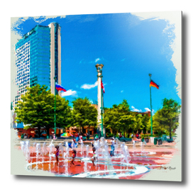 Atlanta Olympic Fountain