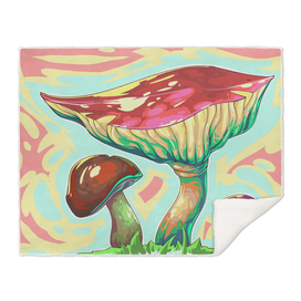 Mushroom autumn comic.