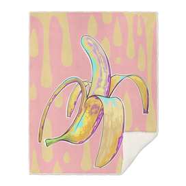 Banana cocktail comic art