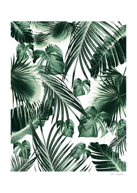 Tropical Jungle Leaves Dream #7 #tropical #decor #art