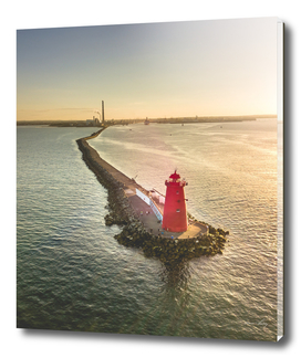 Poolbeg Lighthouse, Dublin, Ireland