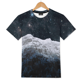 Mountains Attracts Galaxy