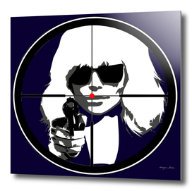 Atomic Blonde. At gun point