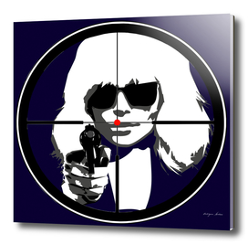 Atomic Blonde. At gun point