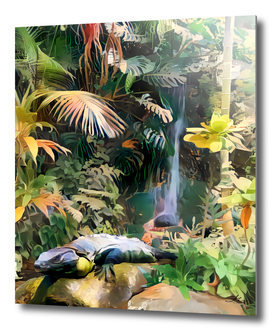 Rainforest Iguana
